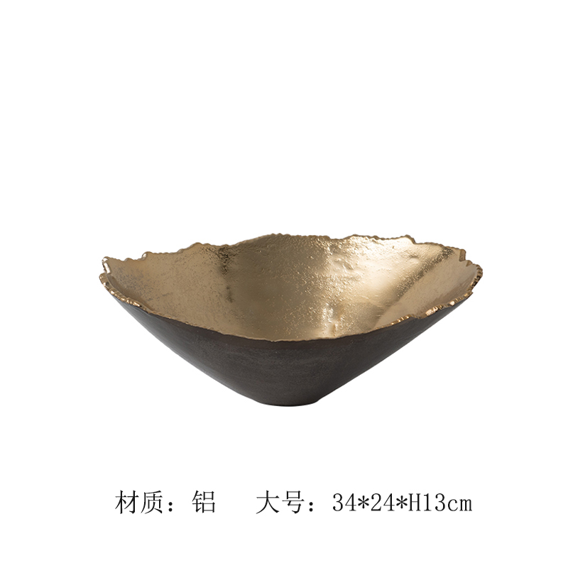 India importa simple estilo europeo de aluminio martillo plateado bandeja rectangular decoración de mesa de té de sala de estar bandeja de almacenamiento decoración image 19