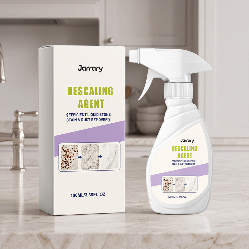 Jarrary Descaling Agent Multi-Surface Tile Floor Cleaning Spray for Removing Dirt and Rust, Polishing and Brightening with a Fresh Scent