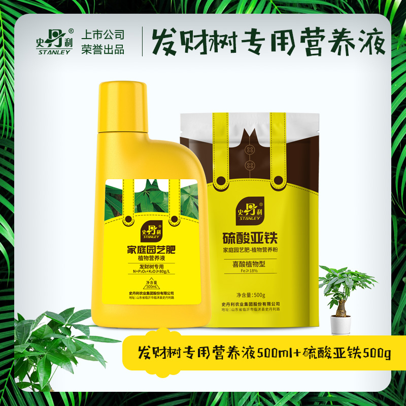 [무성한 가지] 머니트리 전용 영양액 500ml + 황산제철 500g