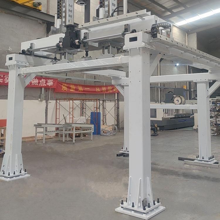 重型龙门桁架机械手码垛机上下料搬运齿条滑台模组厂5T负载