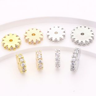 ΢��ʯ�X݆Ƭ��Ƭ�|Ƭ 14K����ɫ diyˮ������朴������