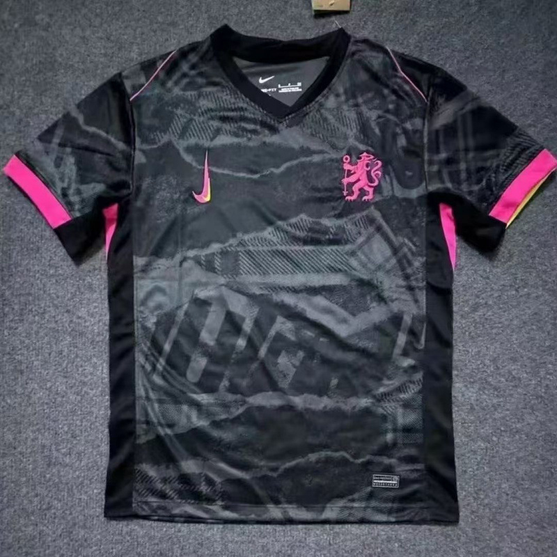 Nike x Chelsea FC 2024/25 Third Jersey Black/Pink