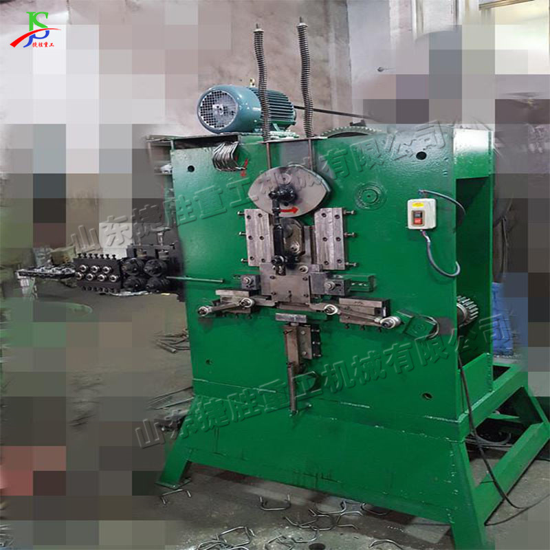 Máquina de hebilla de alambre de metal alimentación automática hebilla en forma de D en forma de S que forma la máquina zapato decoración sujetador hebilla de metal equipo