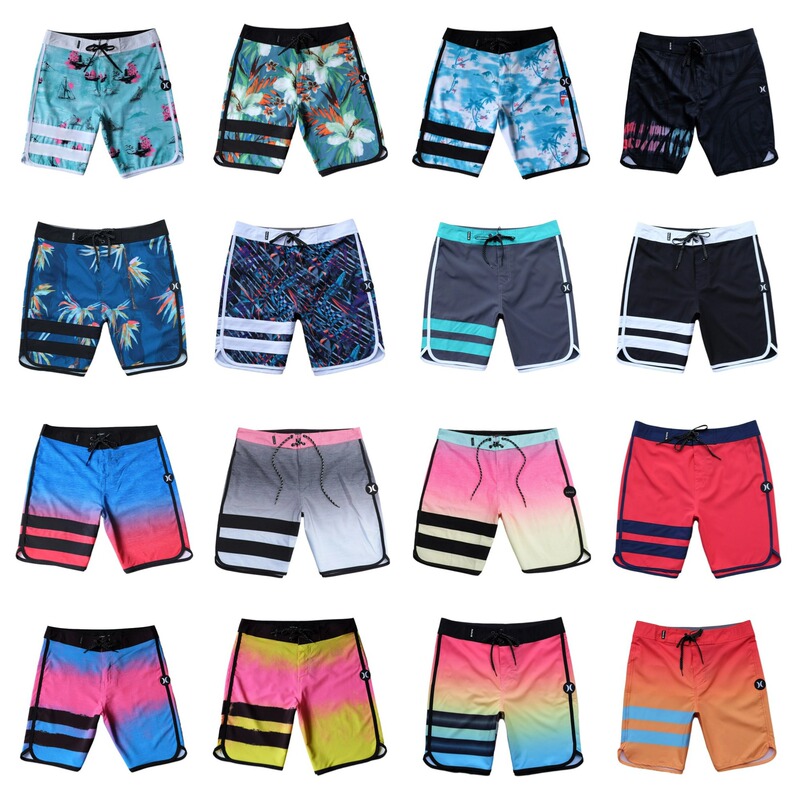 Double-Bar Series Shorts, Foreign Trade Beach Shorts, Surfing Shorts, Summer Men's Elastic Waterproof Quick-Dry Breathable Shorts, Hot-Selling Double-Bar Series Shorts, Foreign Trade Beach Shorts, Surfing Shorts, Summer Men's Elastic Waterproof Quick-Dry Breathable Shorts, Hot-Selling