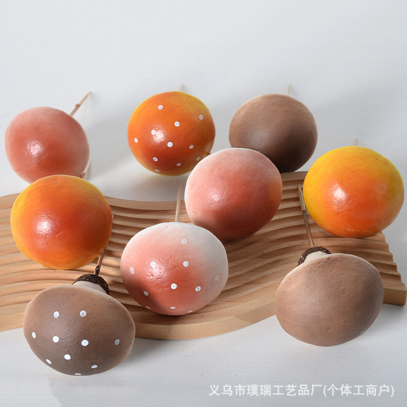 Simulated Wild Mushroom Foam Mini Mushrooms Creative Micro-Landscape Decorations Landscaping Moss Small Ornaments Wholesale