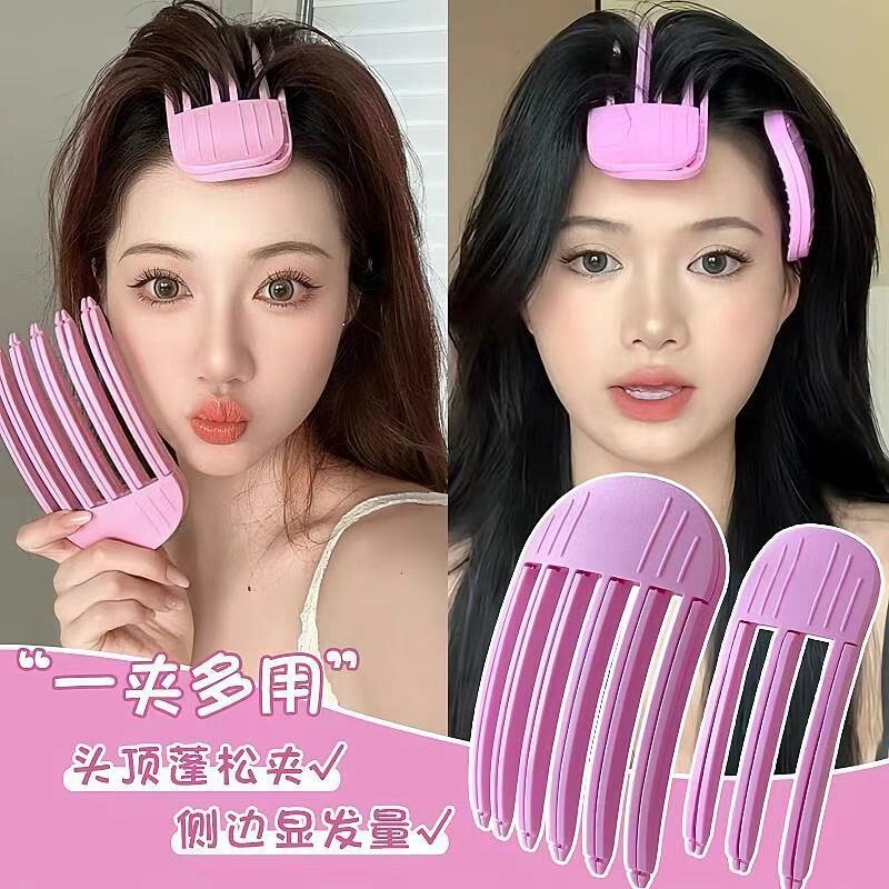 怠け者の高い頭蓋の頂の神器の無傷のヘアピンの風のプラスチックは髪の根の定型のヘアピンを梳きます。|undefined