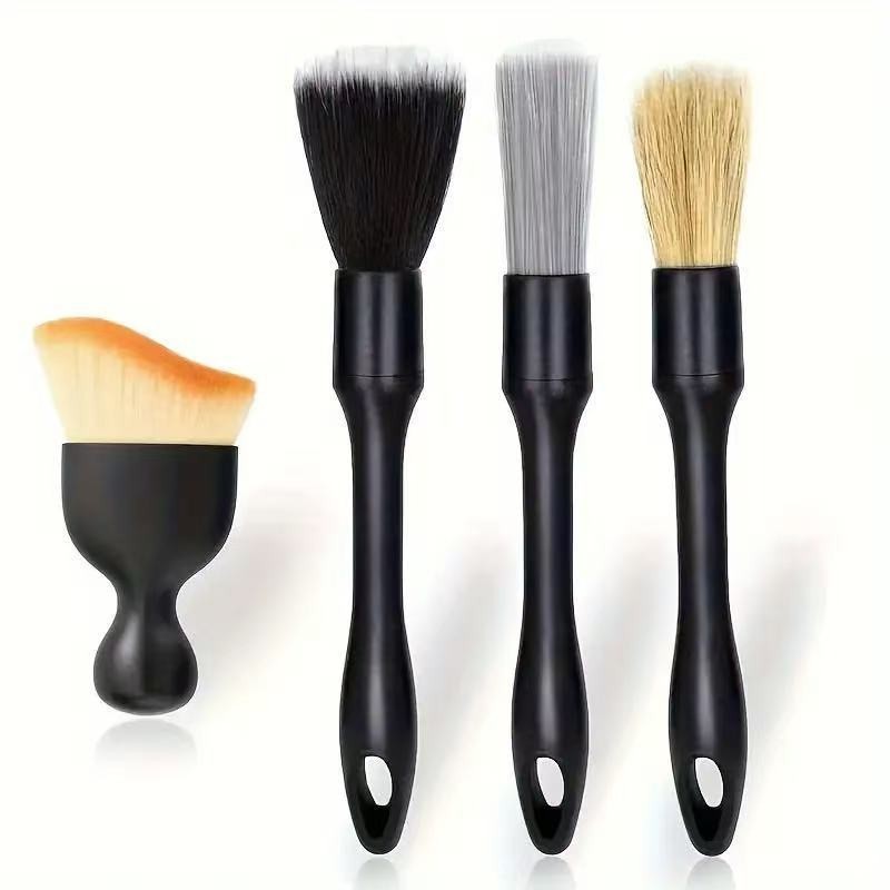 Cross-Border 4-Piece Set of Electric Drill Brushes, Detail Brushes, Nylon Cleaning Brushes for Car Interior Crevices, Car Wash Brushes for Gap Cleaning Cross-Border 4-Piece Set of Electric Drill Brushes, Detail Brushes, Nylon Cleaning Brushes for Car Interior Crevices, Car Wash Brushes for Gap Cleaning