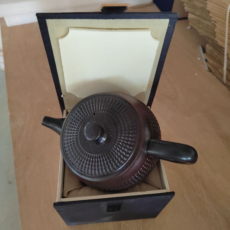 紫陶手工跳刀大容量泡茶壶家用功夫茶具复古凤鸣特紫砂壶批发|undefined