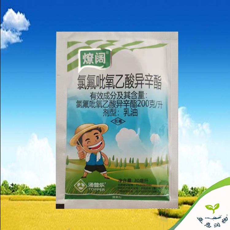 农药 200克/升 氯氟吡氧乙酸异辛酯 空心莲子草（水花生）30克/袋