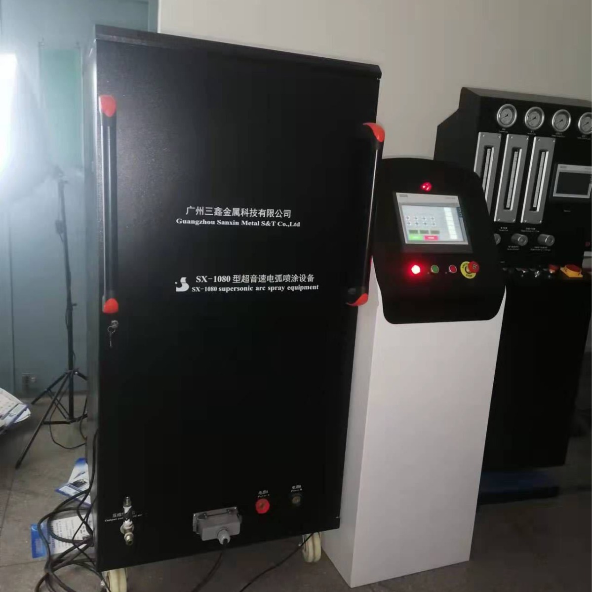 超音速电弧喷涂设备 SX-1080电弧喷锌机 自动喷锌设备 电弧喷枪