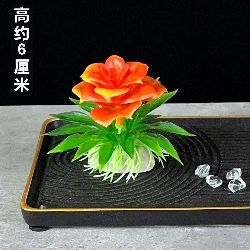 Hotel dishes Cold dishes decorative sashimi decorative flowers and plants restaurant fake flowers creative small decoration sushi embellishment flowers