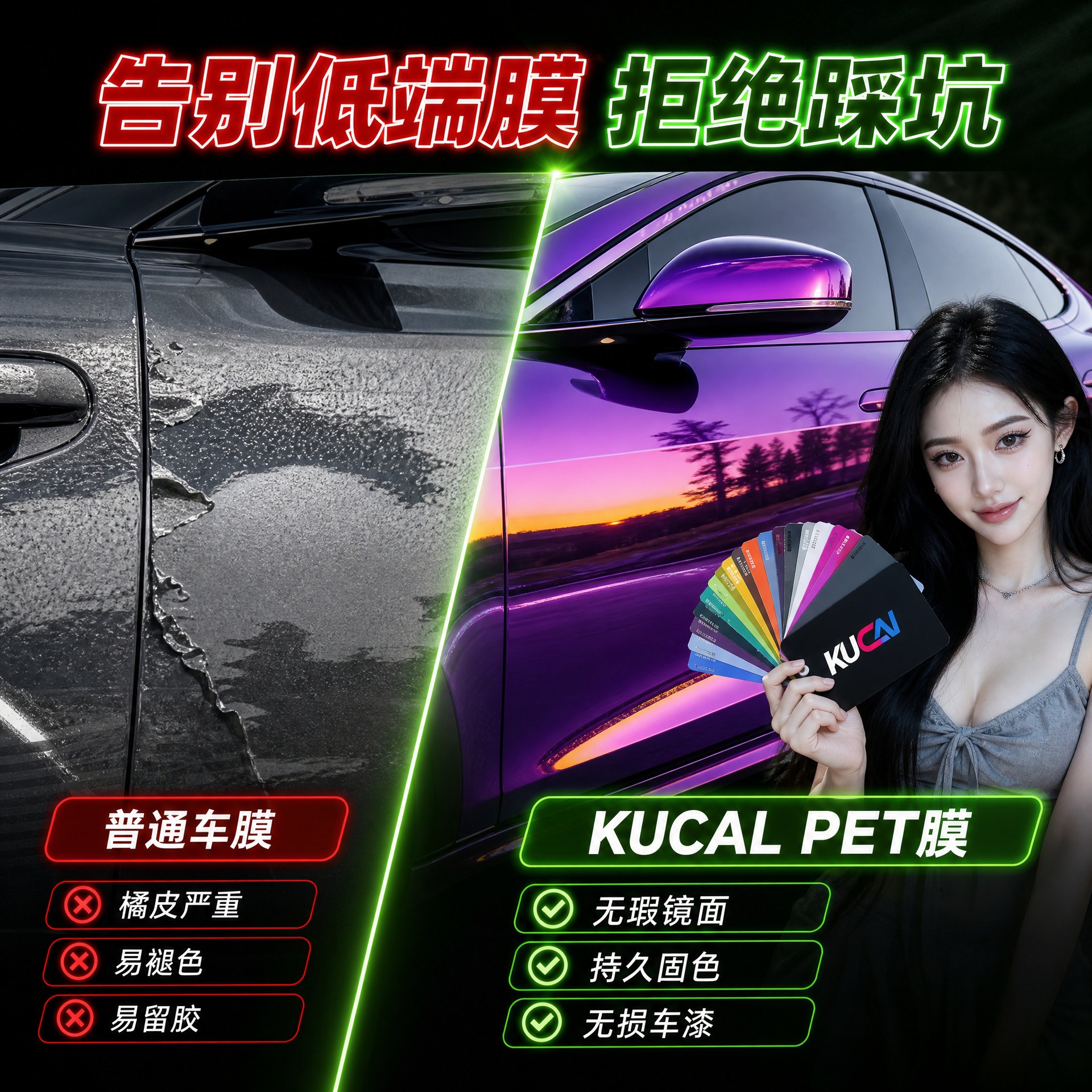 Pet Car Color Change Film, Tpu Color Change Film, Car Color Change Film, Alexander Silver Car Color Change Film