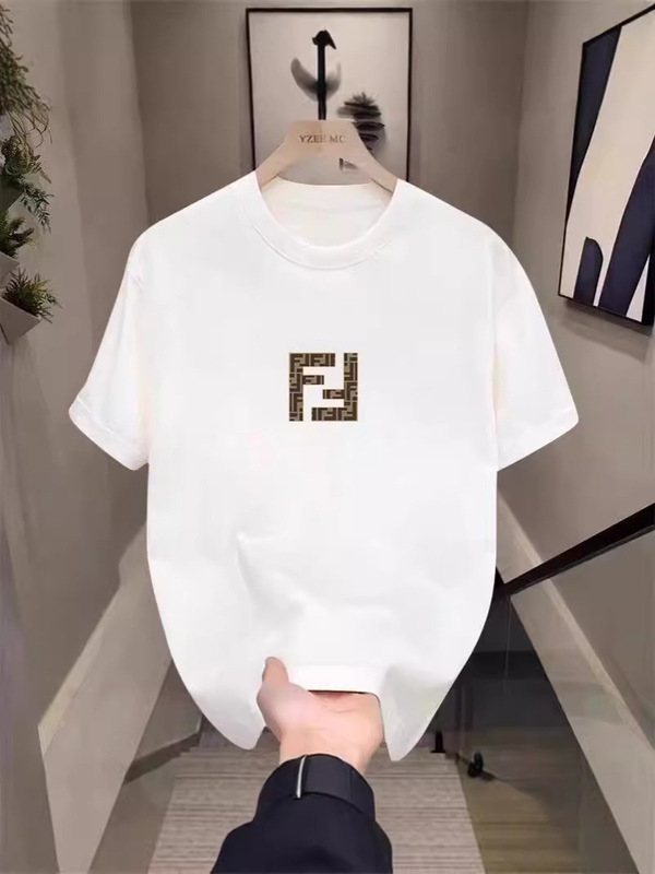 Fengmao 2024 Summer New Fabric Men's T-shirt Printed Class Clothes All-match Thin Half-sleeve Fashionable Couples Short-sleeve Group Clothes Fengmao 2024 Summer New Fabric Men's T-shirt Printed Class Clothes All-match Thin Half-sleeve Fashionable Couples Short-sleeve Group Clothes