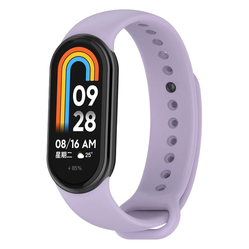 Xinyuan Shuntong подходит для Xiaomi Mi Band 10, силиконовый ремешок mi smart Band8/9, мягкий ремешок NFC