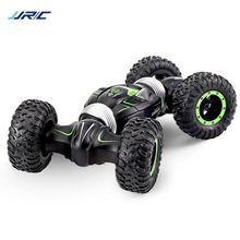 JJRC特技翻转扭变车高速双面行驶四驱攀爬越野儿童玩具变形遥控车