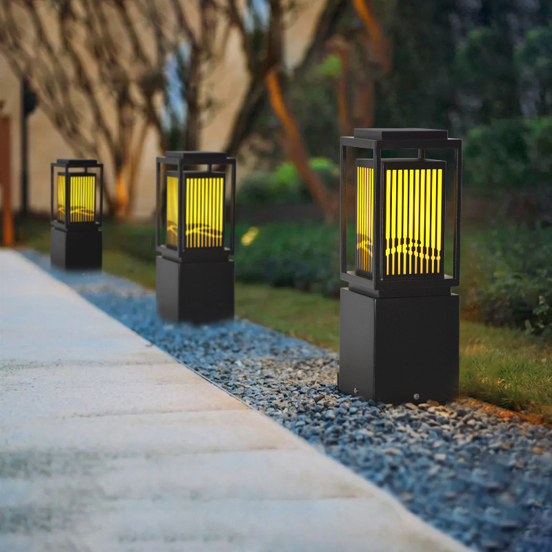 Courtyard Lawn Lights Outdoor Waterproof Landscape Lights Community Square Garden Lights Villa Porch Chinese Garden Grass Lights