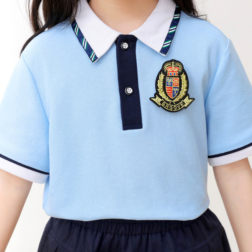 Preschooler and Elementary School Student Uniform Set in British Style Children's Class Attire Summer June 1st Performance Costume New Arrival