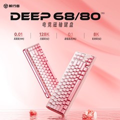 前行者DEEP68/80磁轴键盘机械游戏电竞专用台式电脑RT0.01高性能
