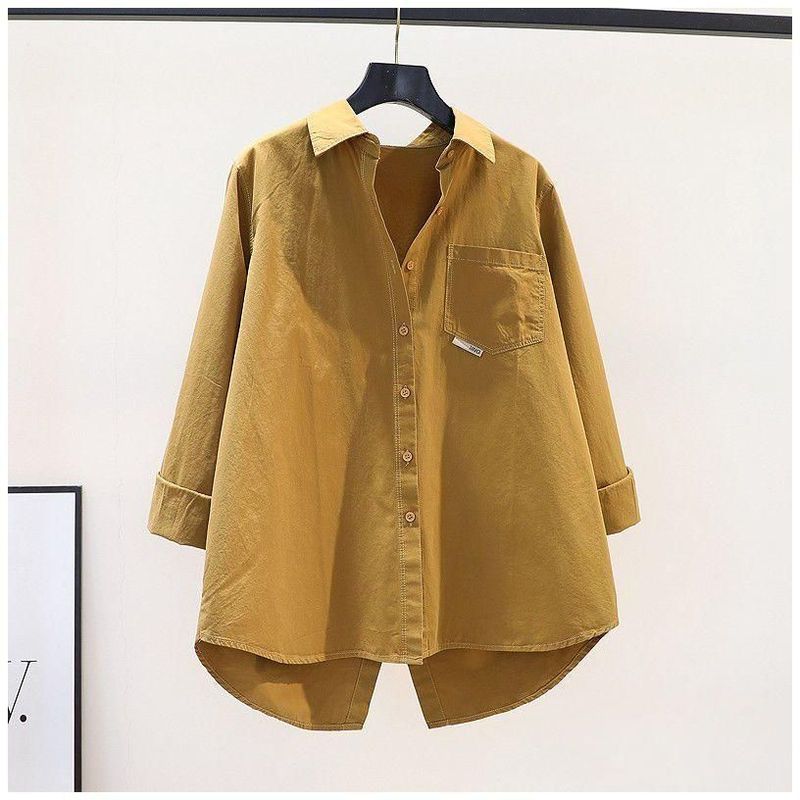 【300斤の大きいサイズの婦人服-M-8XL】シャツの女性の夏の外はカーディガンの日焼け止めの服の7分の袖の外のシャツを掛けます。|undefined