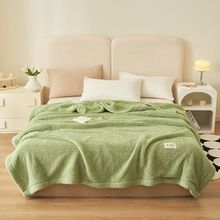 2025秋冬新款美丽绒双面多功能毛毯 加厚保暖珊瑚绒毯子厂家直供