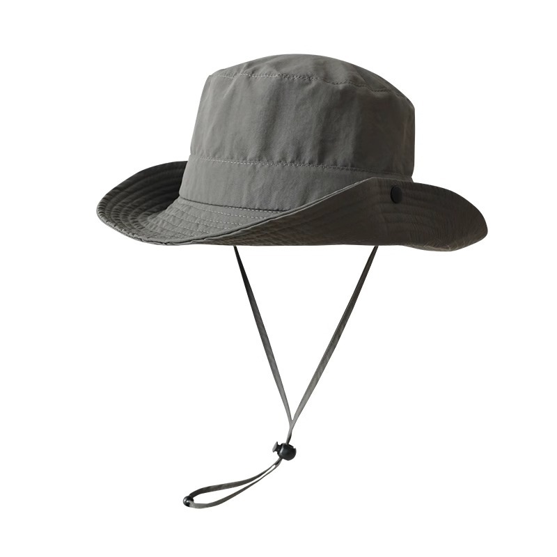 Quick dry denim climbing travel thin solid color sun hat for men and…