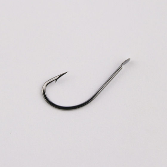 Long-handled ball fish hook crooked mouth thin hook barbed bulk small crucian carp white black sea bream sea bass fishing hook