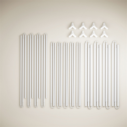 Class A cartoon anti-fall bed mosquito net threaded carbon steel heightened square top multifunctional anti-fall square top mosquito net