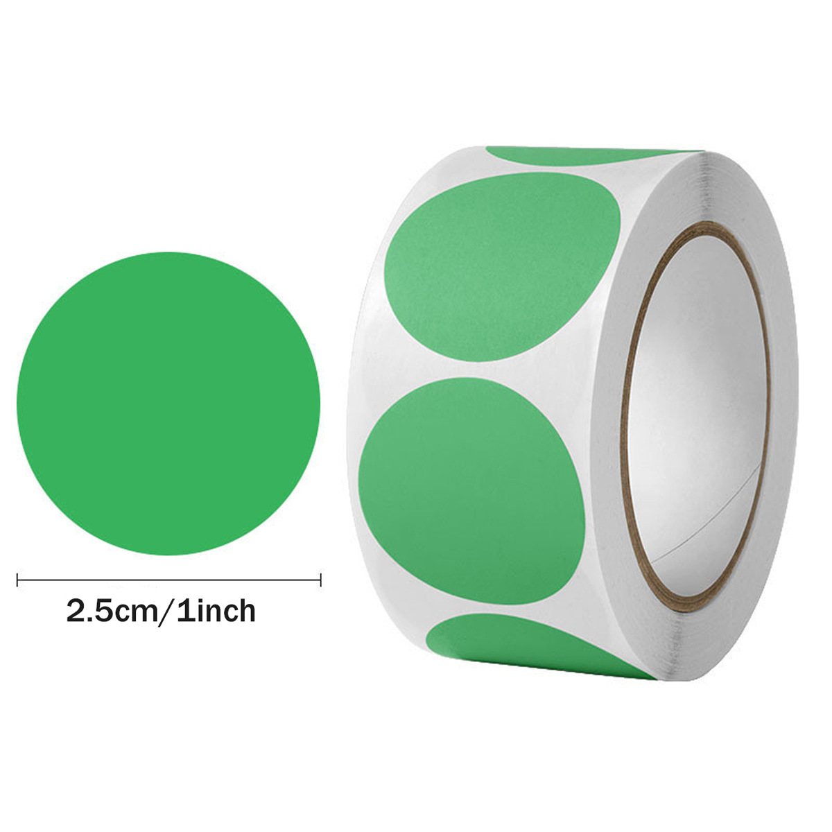 c519;2.5cm/1inch*500 스티커