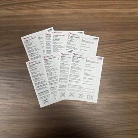 纸类标签;塑料塑胶标签;凭证报表单据