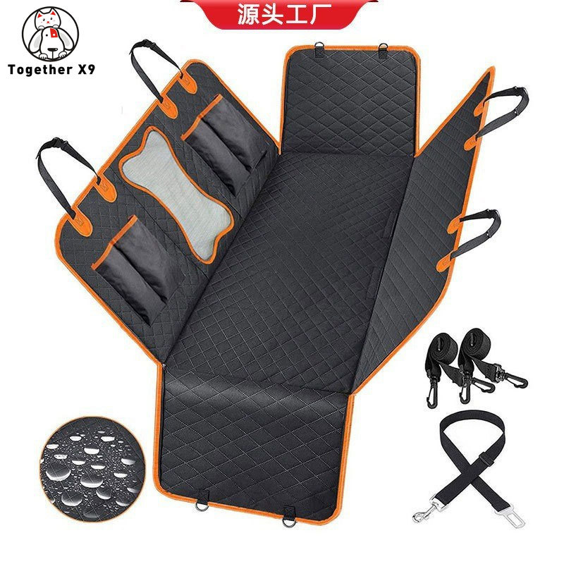 Cojín de asiento de coche para mascotas, cojín para perro para coche, cojín para coche para mascotas, cojín antisucio para gatos, bolsa colgante impermeable