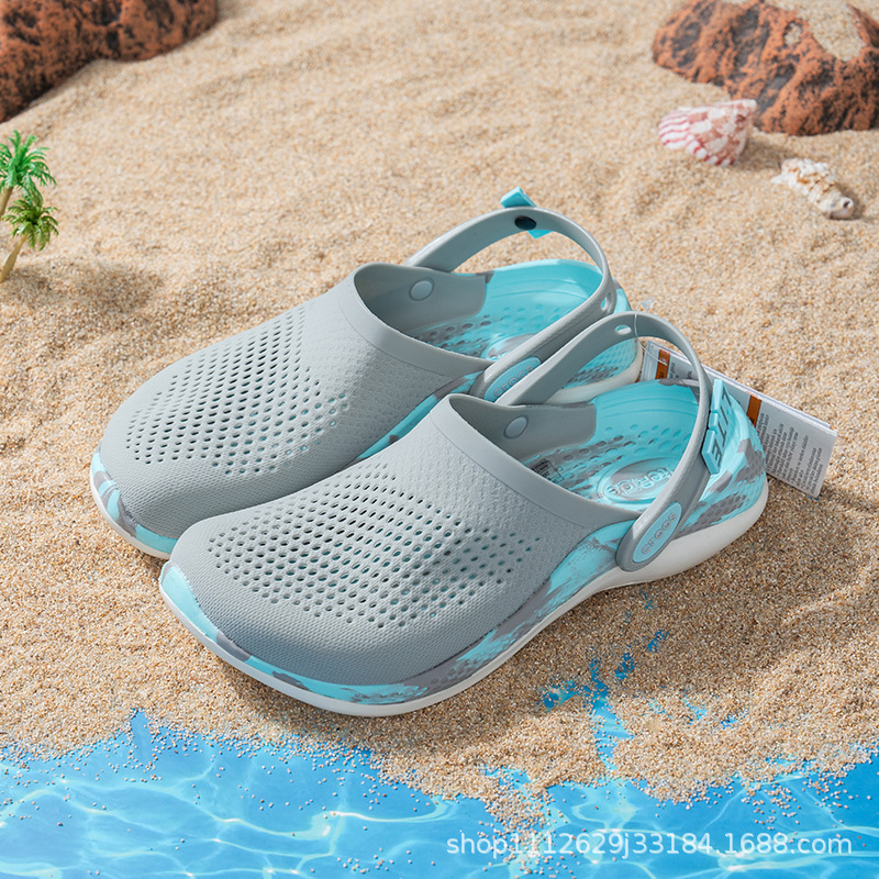 Zuecos Clogs Unisex de EVA, Transpirable, Impermeable, Ligero y Antideslizante, para Playa