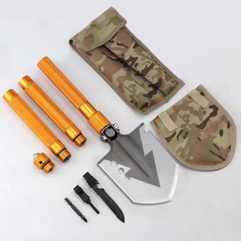 Промышленная Лопата для цветов Складная лопата для активного отдыха Универсальная Лопата для копания Рыбалка автомобильная лопата из марганцевой стали для улицы