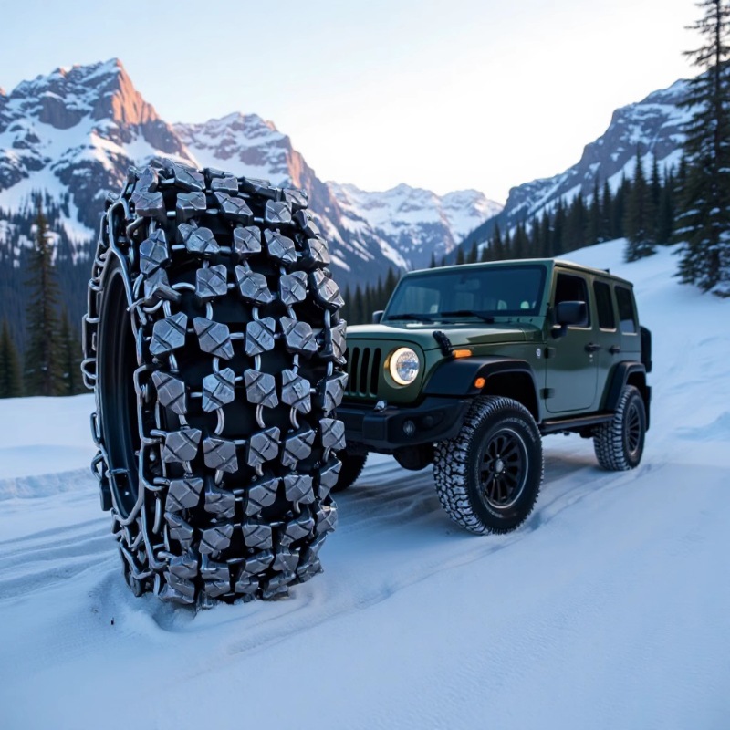 Tianwei 10.00-20 tire anti-skid chain Xiagong loader Tire Protection chain 1000-20 mine anti-skid chain