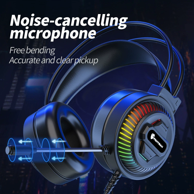 Cross-border live headphones female anchor shouts Mai Ear USB headset women wholesale 7.1USB
