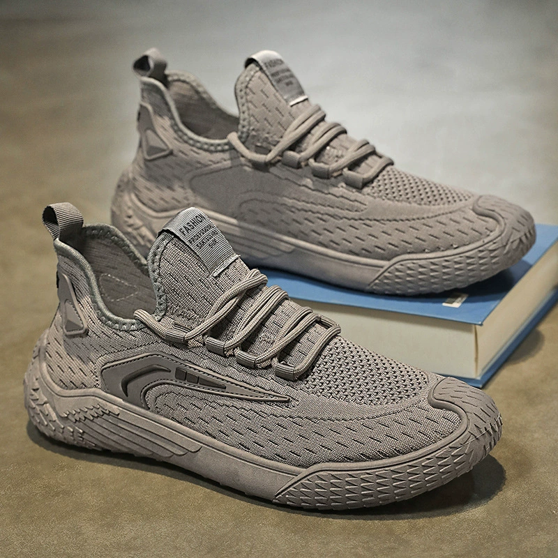 Кокосовая обувь мужская обувь летняя новая дышащая летающая сетка обувь мужская мода спортивная обувь повседневная беговая обувь