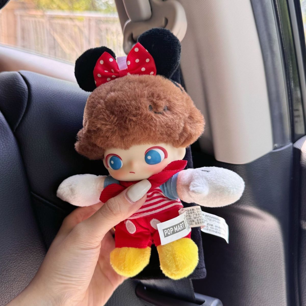 Dimoo Car Accessories Car Seat Belt Protective Cover Dimoo Anti-Shoulder Strap Car Interior Decoration Supplies