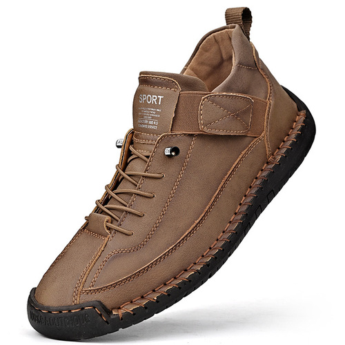 Autumn/Winter Bestselling Plus Size Men's Mid-Center Martens Boots Outdoor Casual Work-Stitch Men's Shoes