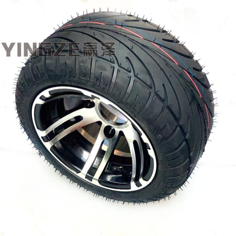 DIY Modified Four-Wheel Atv Go-Kart Motorcycle Accessories 235/30-10 Inch Road Tire Aluminum Wheel Hub Vacuum