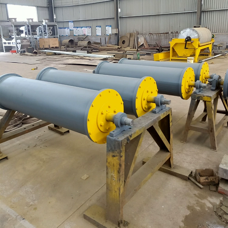 Высокопрочный магнитный барабан для добычи полезных ископаемых, полимагнитный полимагнитный барабан для удаления железа, конвейерная лента, магнитный ролик