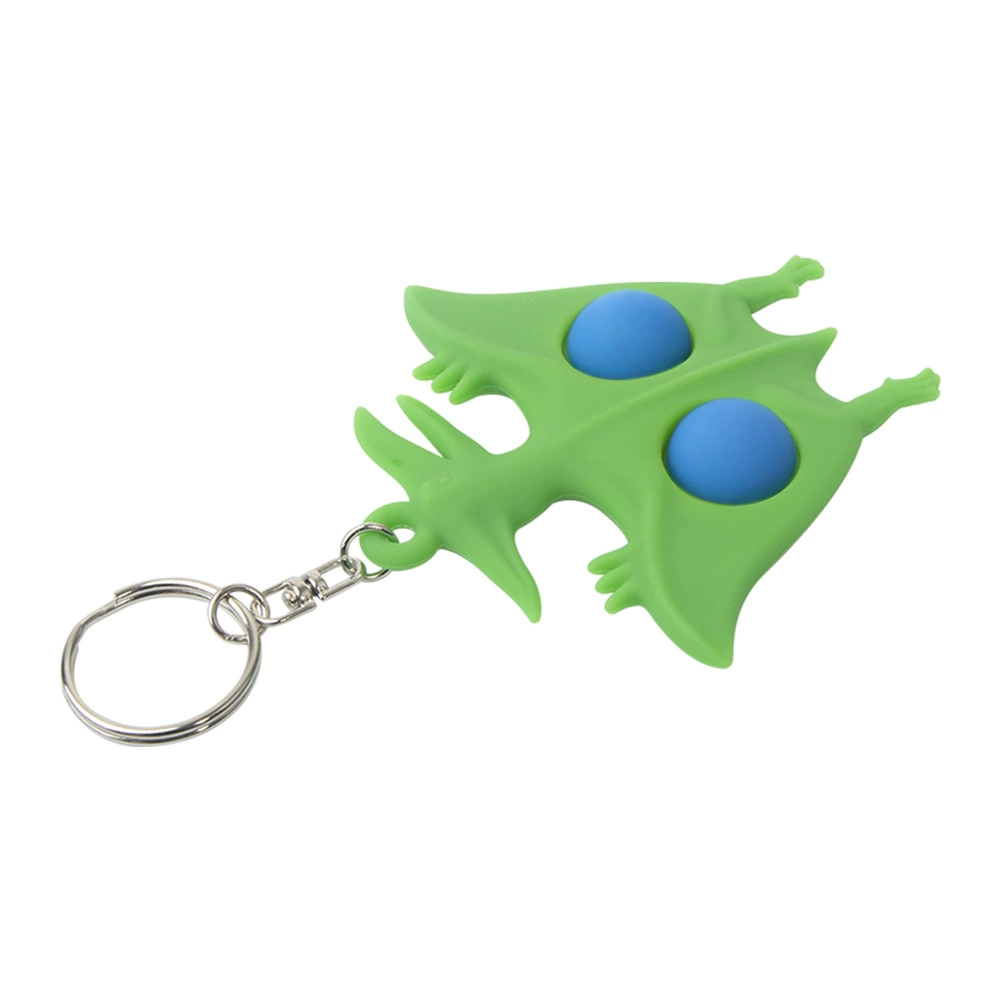Smart toy, silicone keychain, toy car, car keys, backpack, accessory, pterosaur, anti-stress