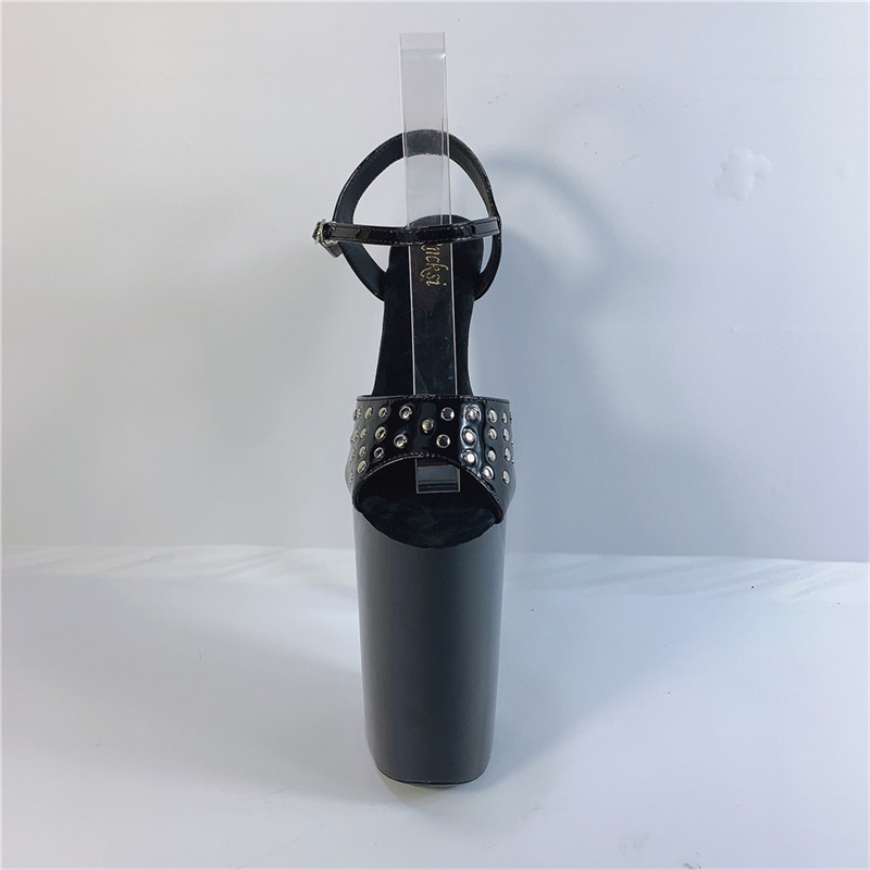 26CM sandalias de tacón ultra alto desnudo 24 primavera Baotou pez boca de moda zapatos de boda zapatos de desfile