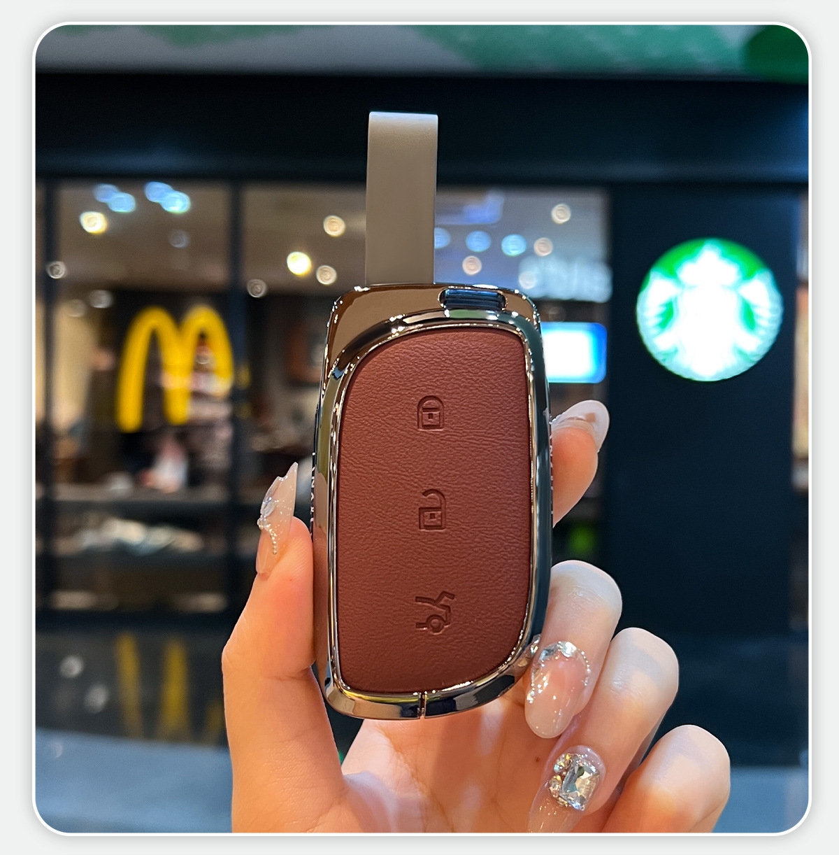 Suitable for Lynk&Co 10 Key Cover 900/Z10 Card Z20 European Version Lynk&Co Car Model Nfc Car Buckle Shell