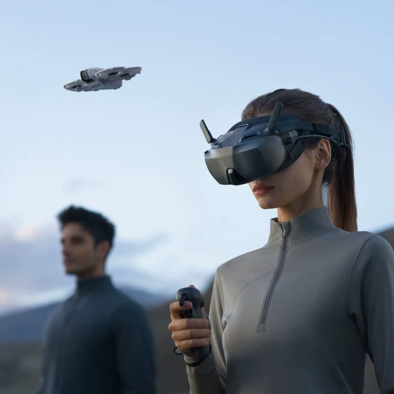 Очки DJI Goggles N3 с ультрабольшим экраном подходят для летающих очков DJI O4 Sky Neo FPV.