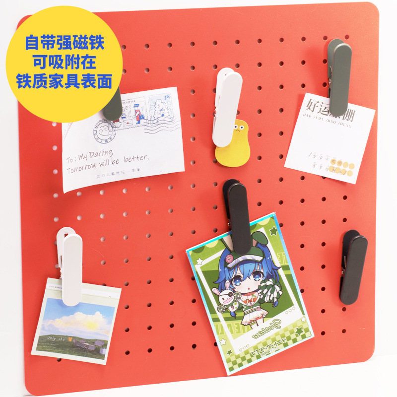 Magnetic refrigerator sticker memo menu metal clip seasoning clip punch-free hook hook in stock source wholesale Magnetic refrigerator sticker memo menu metal clip seasoning clip punch-free hook hook in stock source wholesale