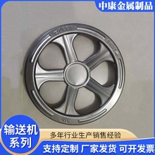 圆门手柄阀厚旋转开关四方六方螺纹F圆孔带键槽冲压手轮