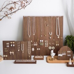 ネックレスイヤリング展示棚アクセサリー陳列屋台収納大容量ハンガージュエリーアクセサリー店舗ショーウインドーインテリア