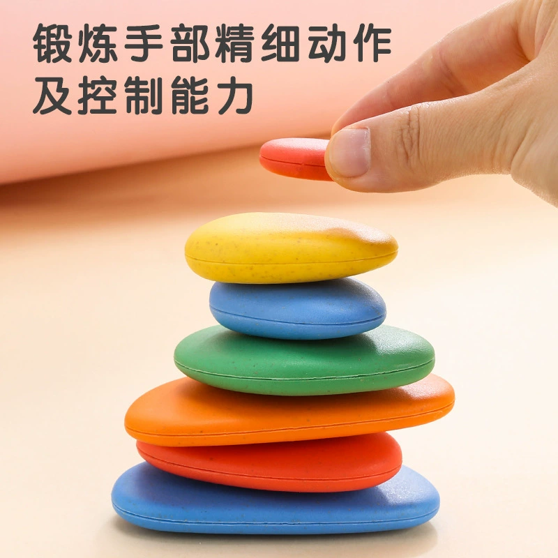 (Cross-border trading), rainbow Jenga, logic intellectual smart toy, logical thinking