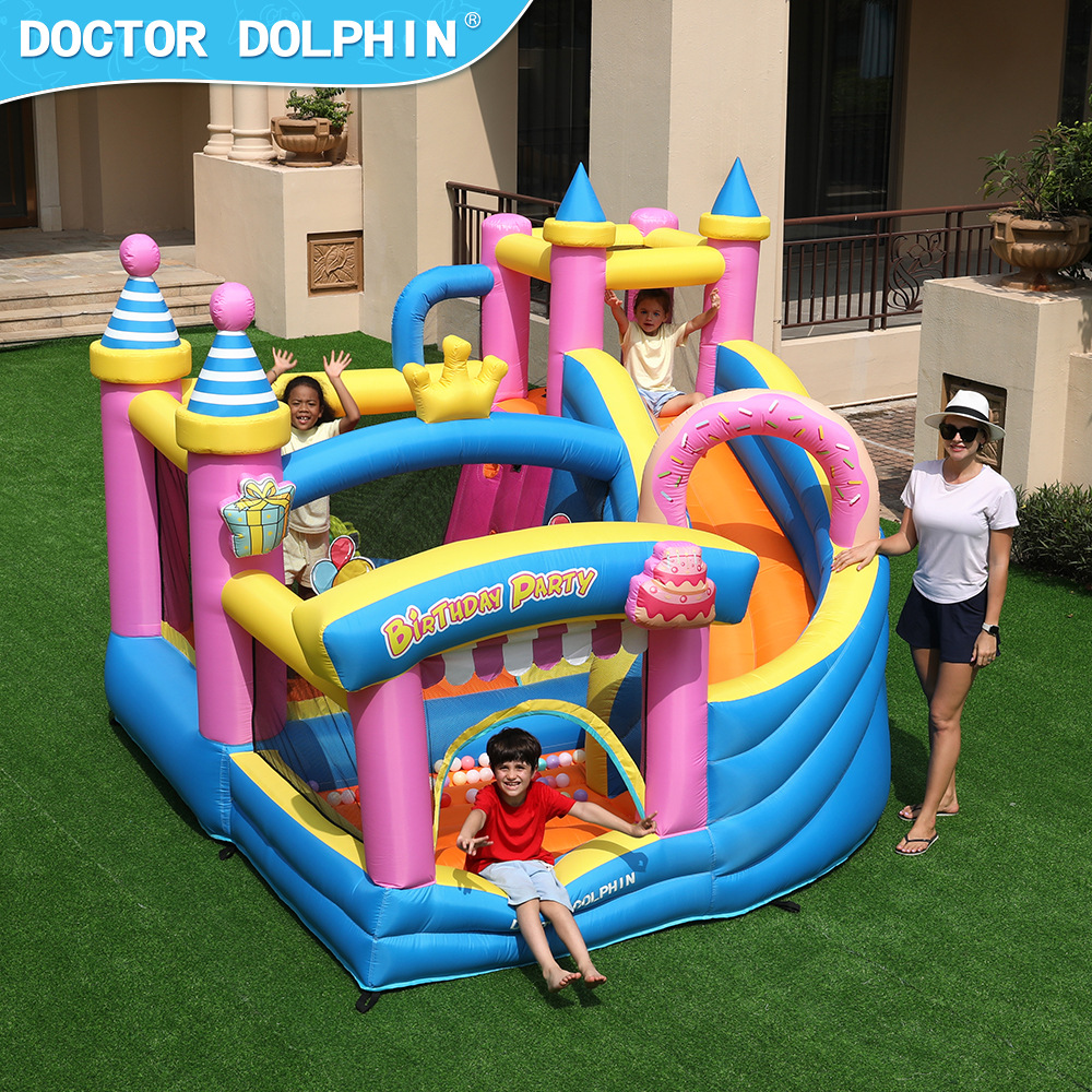 Doctor Pig| Castillo interior para niños Castillo infantil infláble trampolín infláble trampolín infláble para niños