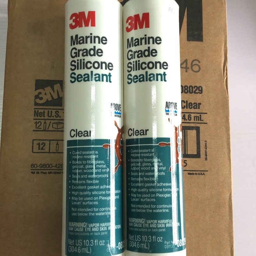 3M 船用硅密封胶(大支) PN08029 304.6mL 1支 PN08019 88mL（小）
