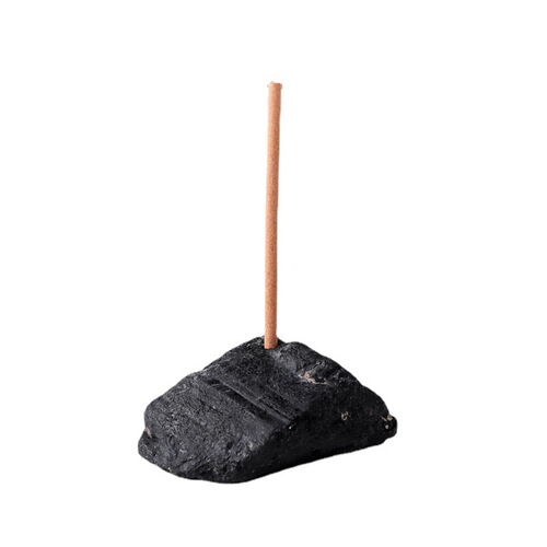 Natural crystal raw stone incense insert powder amethyst crystal block incense burner for Buddha incense insert base crystal gravel wholesale